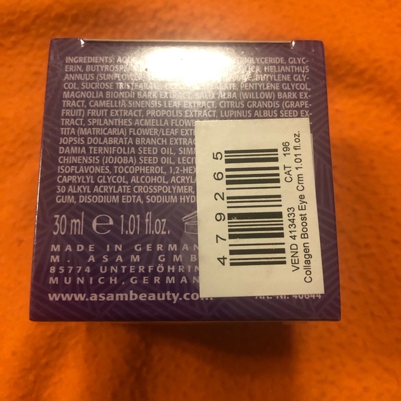 M. Asam Collagen Boost Eye Cream Extra Large Jar, 1.01 fl oz/30mL - Picture 2 of 2